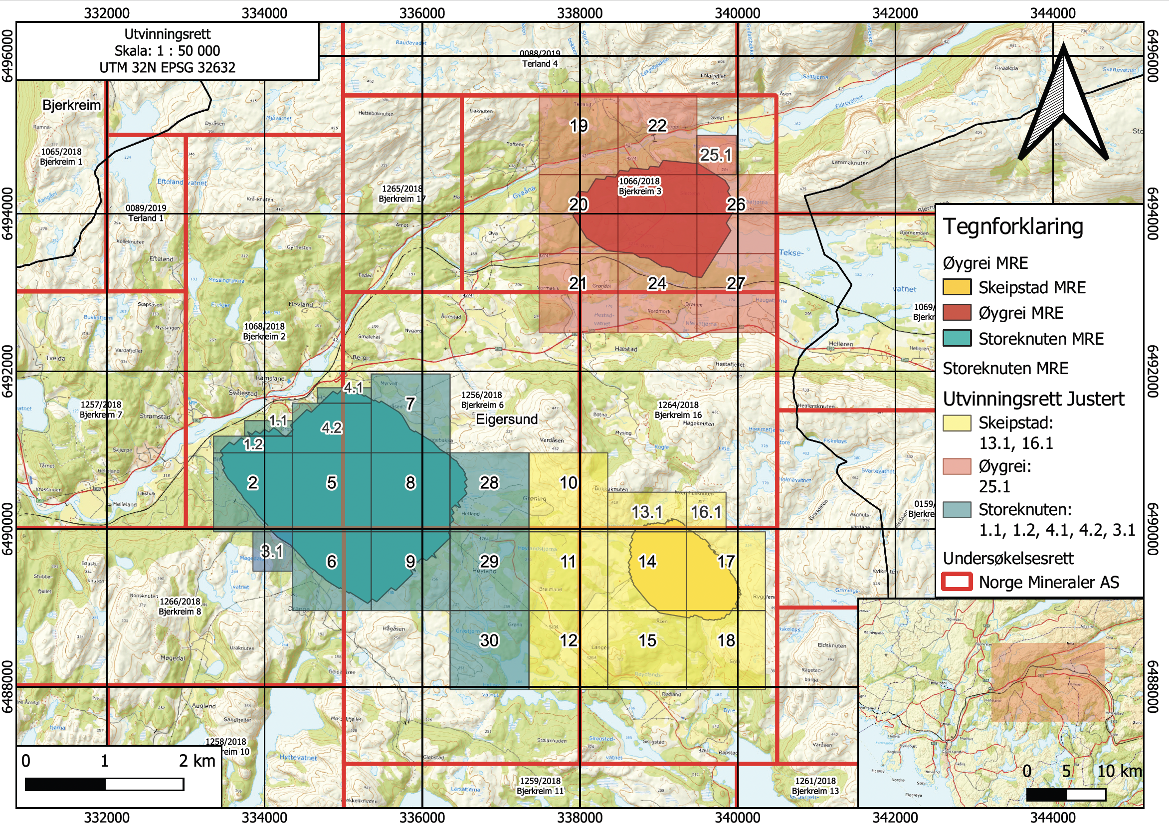 Pressemelding: Norge Mineraler AS tildelt utvinningsrettigheter